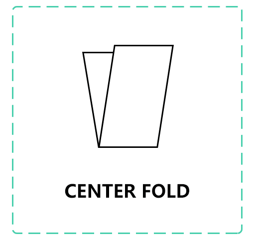 end-fold, center-fold, Manhattan fold comparison for woven labels