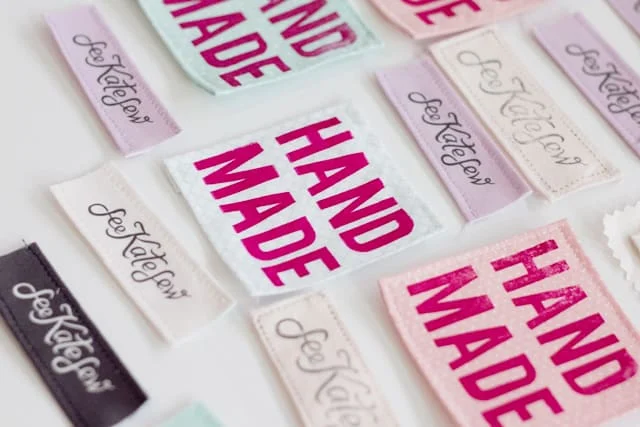 handmade sewing labels diy
