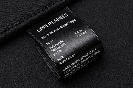 Black Woven Edge Tape