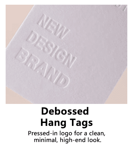 Debossed Hang Tags