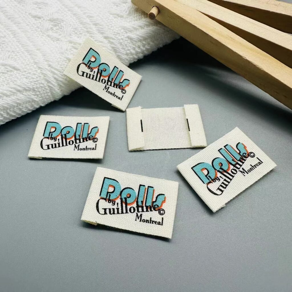 Custom Cotton Labels for Clothing | Low MOQ & Digital Proof