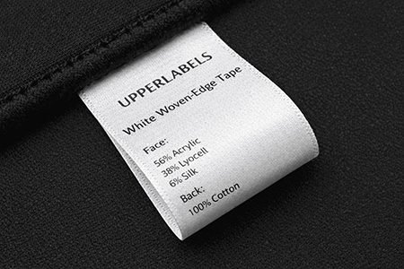 White Woven Edge Tape